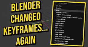 Blender Changed Keyframes… Again