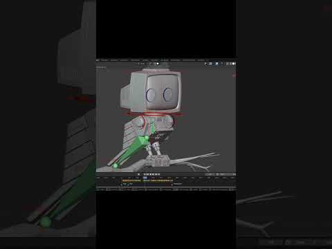 Blender Robot Planet Owl Bot