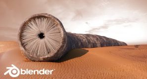 Make The Dune Sandworm | Blender Tutorial – Part 3