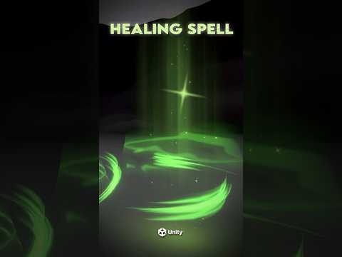 Learn an Healing Spell in #Unity #Gamedev #VFX