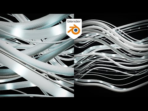 The New Way to Simulate Animated Wires in Blender!