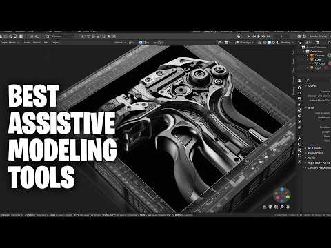 best assistive modeling addons for blender