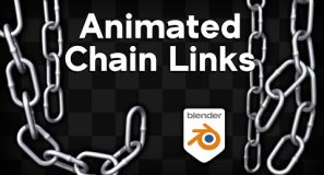 Chain Links Simulation – Rigid Body Physics (Blender Beginner Tutorial)