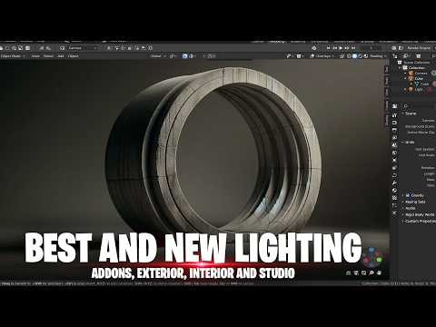 New and best lighting Addons for Blender