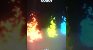 Let’s create a Stylized Fire with #GODOT #vfx #gamedev