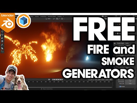 FREE Fire and Smoke Generators for Blender are Here!