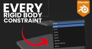 Every Rigid Body Constraint Exampled in 10 Minutes (Blender Tutorial)