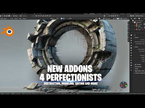 New Blender Addons for Perfectionists