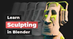 Sculpting in Blender for Beginners (Full Course/Tutorial) #b3d