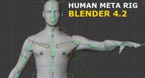 Tutorial: Human Meta Rig | NEW Blender 4.2 Build