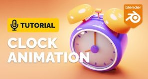 Alarm Clock Animation Blender Tutorial | Polygon Runway