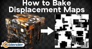 How to Bake Displacement Maps (Blender Tutorial)