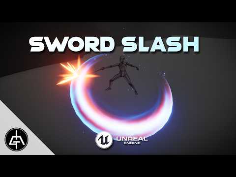 Unreal Engine 5 – Sword Slash VFX – Niagara Tutorial