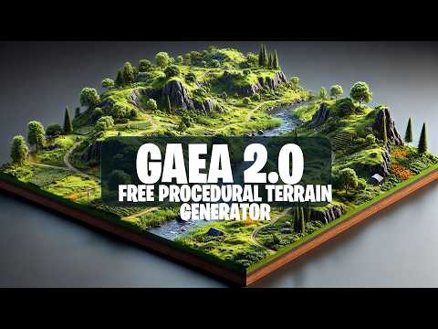 Free Procedural Terrain Tool For Pros