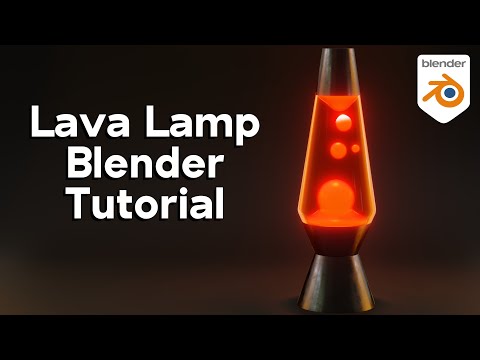 Lava Lamp – Relaxing Animation Loop (Blender Tutorial)