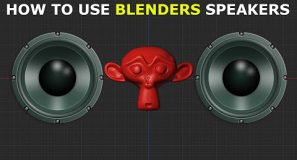 Blender: How to Use Speakers | EASY Beginners