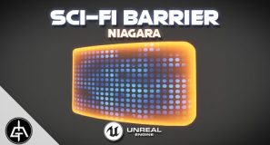 Unreal Engine 5 – Sci-Fi Barrier – Niagara Tutorial