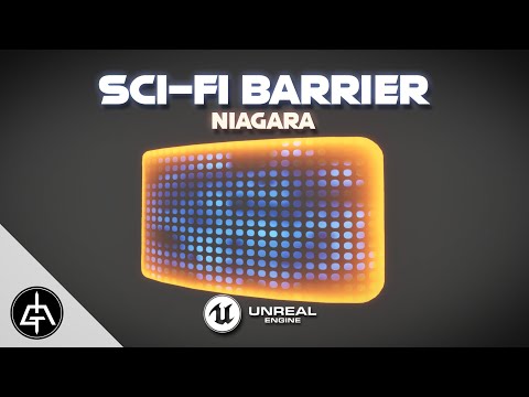 Unreal Engine 5 – Sci-Fi Barrier – Niagara Tutorial