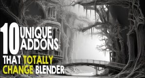 12 unique addons that totally change blender