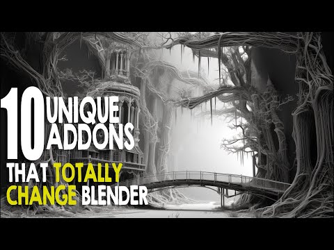 12 unique addons that totally change blender