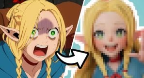 3D Character Time-lapse 🍰 Marcille Delicious In Dungeon 🍄 Dungeon Meshi 🥩