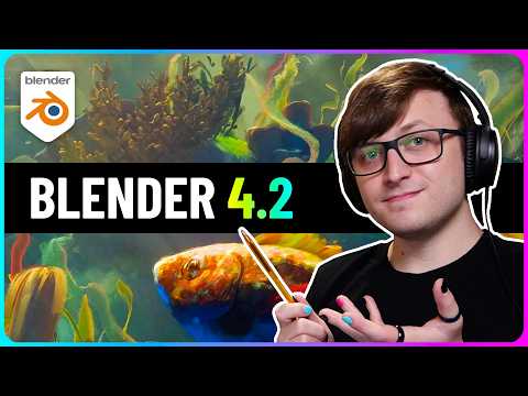 Blender 4.2 is a MASSIVE Update – This is why! ⭐️