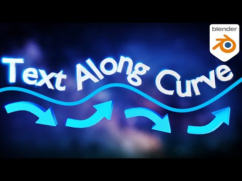 How to Make Text Follow A Curve in Blender