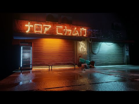 🔴 blender live  – making a neon city in blender