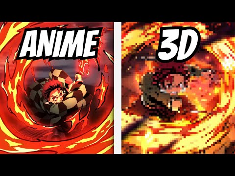 I Redesigned ICONIC ANIME MOMENTS, but in 3D – PT 3