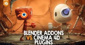 blender addons vs cinema 4d plugins