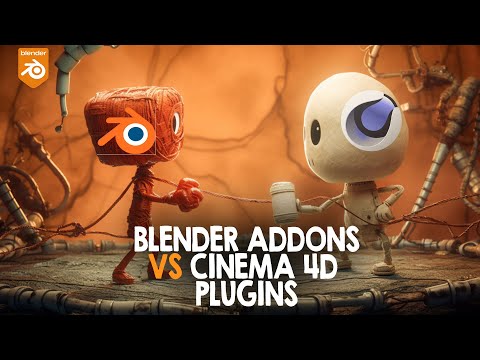 blender addons vs cinema 4d plugins