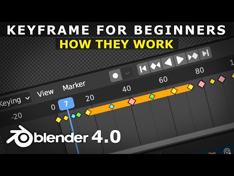 Blender 4.0 | Keyframes For Beginners