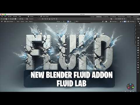 New fluid simulation addon for blender FluidLab