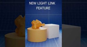 Blender 4.0 NEW Light Linking Feature. #blender