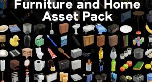 Furniture And Home Asset Pack (Blender Product Trailer)