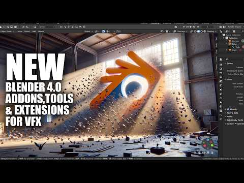 New blender 4 0 vfx tools addons and extensions