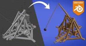 Build a Working Trebuchet in Blender: Rigid Bodies Tutorial