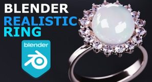 Blender | realistic Ring Tutorial | EASY