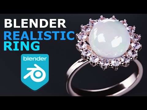 Blender | realistic Ring Tutorial | EASY