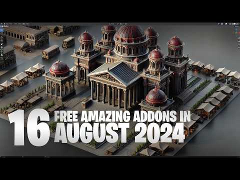 16 free addons in August 2024