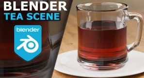 Blender: Realistic Cup of Tea | Beginners Tutorial