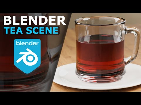 Blender: Realistic Cup of Tea | Beginners Tutorial