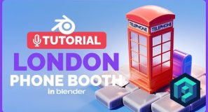 Phone Booth Tutorial in Blender | Polygon Runway