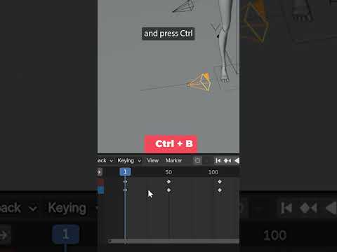 How to animate cameras switching in Blender #b3d #3danimation #blender3d