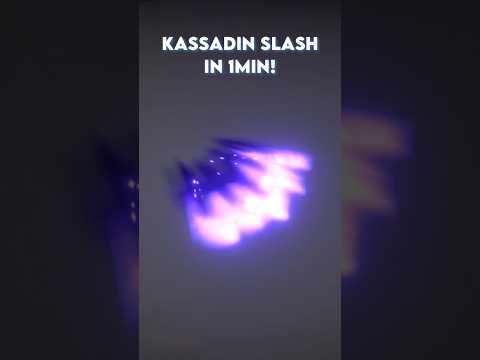 Kassadin Slash in 1min! #vfx  #gamedev #tutorial