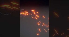 Sparks done in a minute! #unity #gamedev #vfx