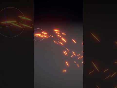 Sparks done in a minute! #unity #gamedev #vfx