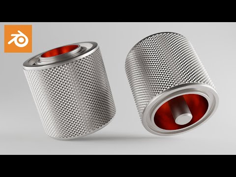 Knurling Stuff Is EASY | Blender Beginners Tutorial