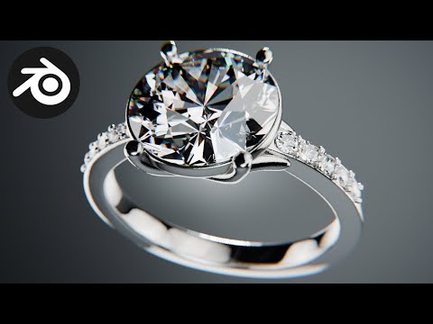 Luxury Ring | Blender 4.0 Tutorial – Part 1