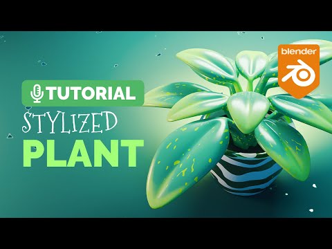 Blender Stylized Plant Tutorial | Polygon Runway